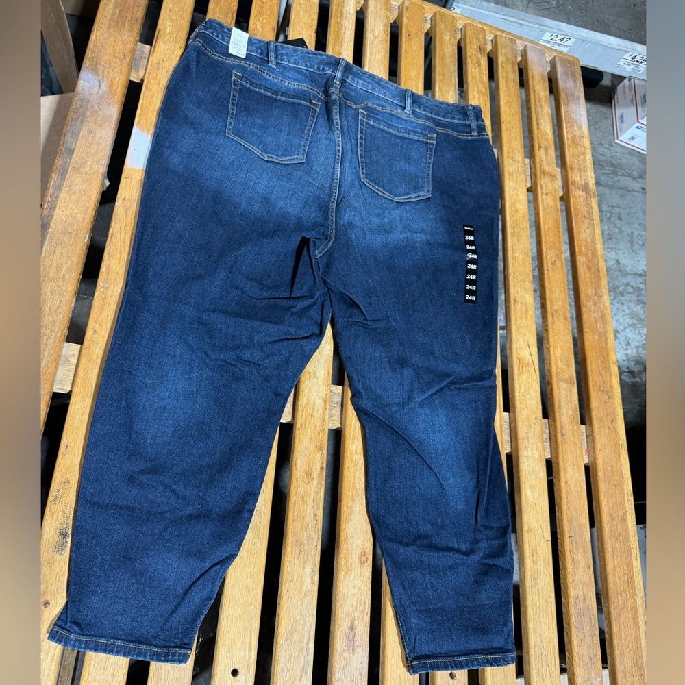 Torrid Girlfriend Oakdale Paint jeans size 24 Regular with bird and Asian tiger - Picture 12 of 14